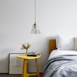 Blomster pendel Minimalistisk dekorativt glas lysarmatur