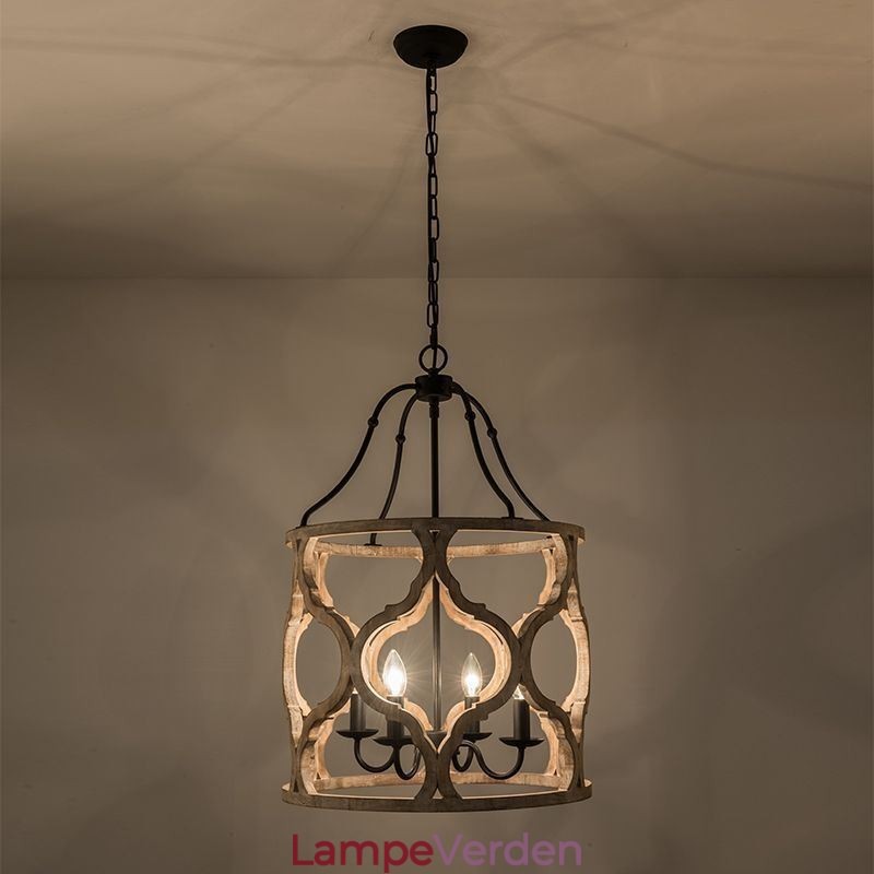 Vintage Style 4 Light Lantern Pendel Light