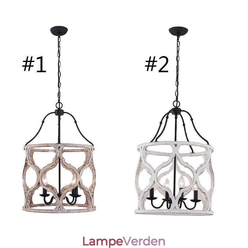 Vintage Style 4 Light Lantern Pendel Light