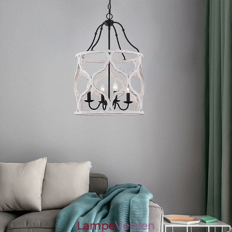 Vintage Style 4 Light Lantern Pendel Light