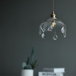 Moderne Minimalistisk Glas Pendel Lampe Single Light Pendel Light