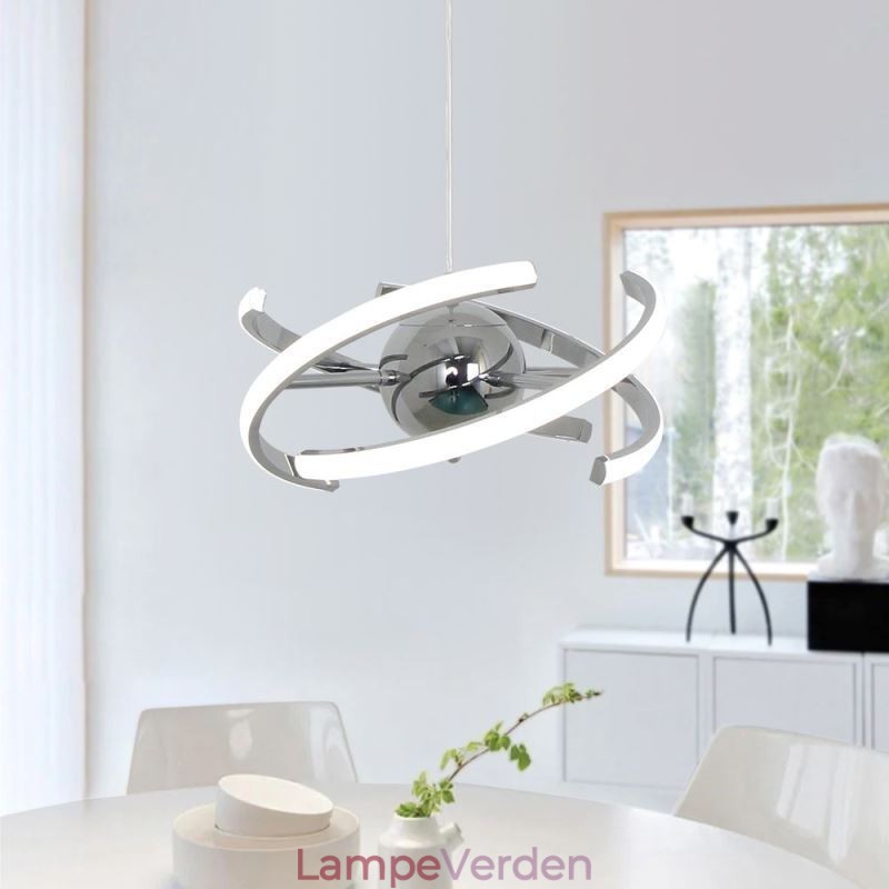 Drejelig Globe Pendel Light Dekorativ Loftslampe