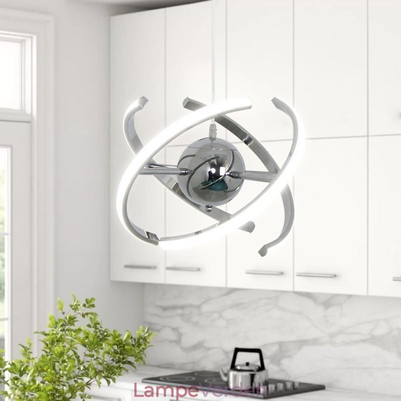 Drejelig Globe Pendel Light Dekorativ Loftslampe
