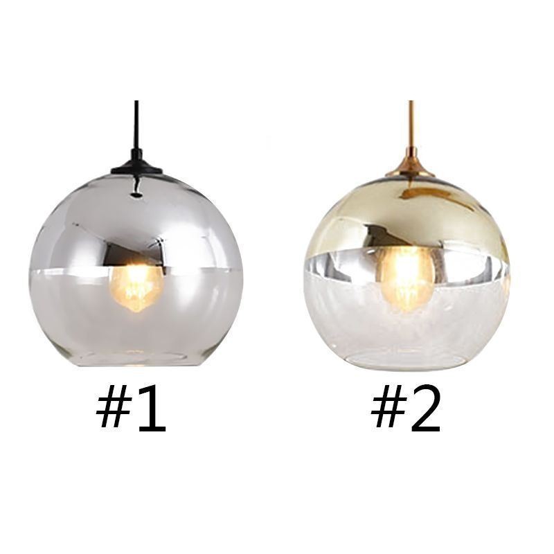 Creative Iron+Glas Globe Pendel Light Dekorative Lighting