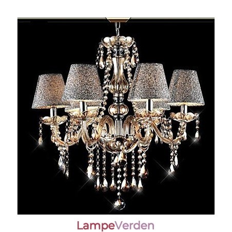 Moderne moderne klassisk vintage krystal galvaniseret glas lysekrone Moderne moderne klassisk vintage krystal galvaniseret glas lysekrone