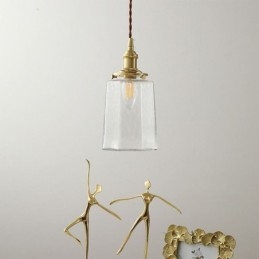Moderne minimalistisk glaspendel, dekorativ loftslampe