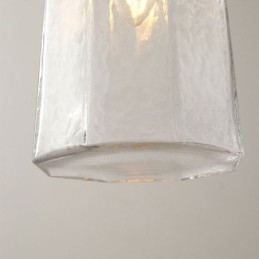 Moderne minimalistisk glaspendel, dekorativ loftslampe