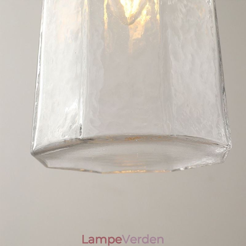 Moderne minimalistisk glaspendel, dekorativ loftslampe