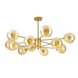 Magic Bean Pendel Light Nordic Style Glas Kugle Gypsophila Pendel Light