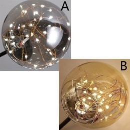 Magic Bean Pendel Light Nordic Style Glas Kugle Gypsophila Pendel Light