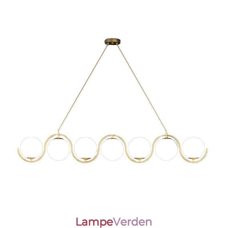 Moderne Glas Globe Pendel Light Minimalistisk Lysarmatur