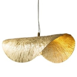 Messing Pendel Moderne Minimalistisk Lotus Leaf Loftslampe