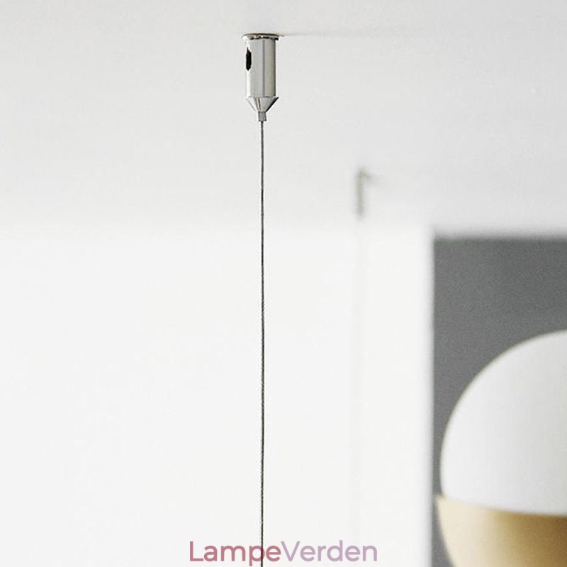 Glaskugle lysekrone loftslampe