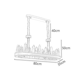 Moderne Crystal Pendel Light Crystal Loftslampe