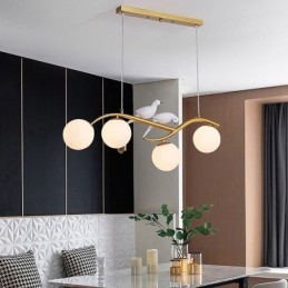 Moderne Minimalistisk Branch Pendel Light 4 Lamp Dekorativ Light
