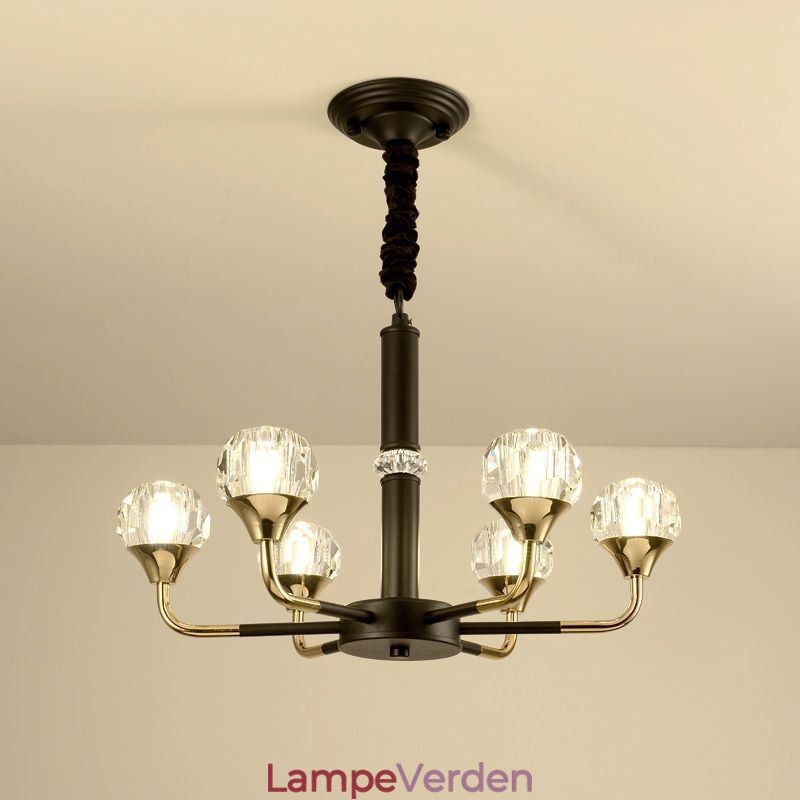 Moderne Crystal Pendel Light Elegant Crystal lysekrone