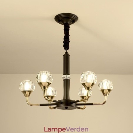 Moderne Crystal Pendel Light Elegant Crystal lysekrone Moderne Crystal Pendel Light Elegant Crystal lysekrone