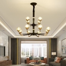 Moderne Crystal Pendel Light Elegant Crystal lysekrone