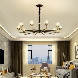 Moderne Crystal Pendel Light Elegant Crystal lysekrone