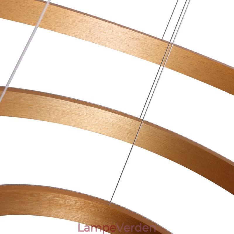 Moderne Pendel Akryl 3 Ringe Lampe 80+60+40cm