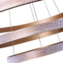 Moderne Pendel Akryl 3 Ringe Lampe 80+60+40cm