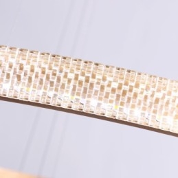 Moderne Pendel Akryl 3 Ringe Lampe 80+60+40cm