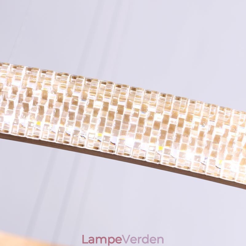 Moderne Pendel Akryl 3 Ringe Lampe 80+60+40cm