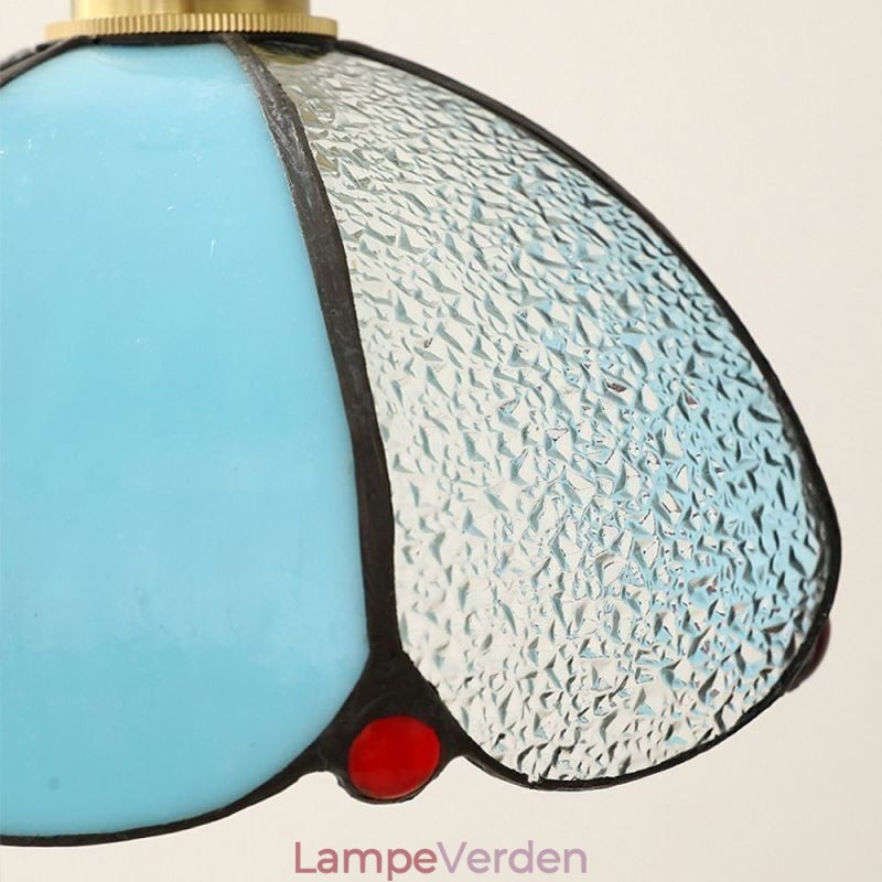 Minimalistisk Petal Glas Pendel Light Enkelt Head Glas Pendel Lampe