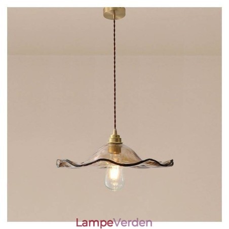 Lotus Leaf Glas Pendel Light Kreativt dekorativt lysarmatur Lotus Leaf Glas Pendel Light Kreativt dekorativt lysarmatur