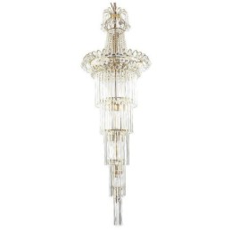 Elegant Lang Pendant Krystal lysekrone