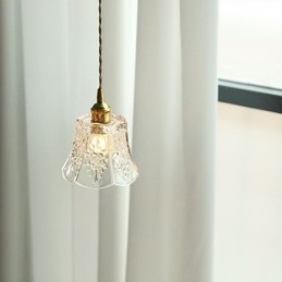 Blomster pendel Minimalistisk dekorativt glas lysarmatur