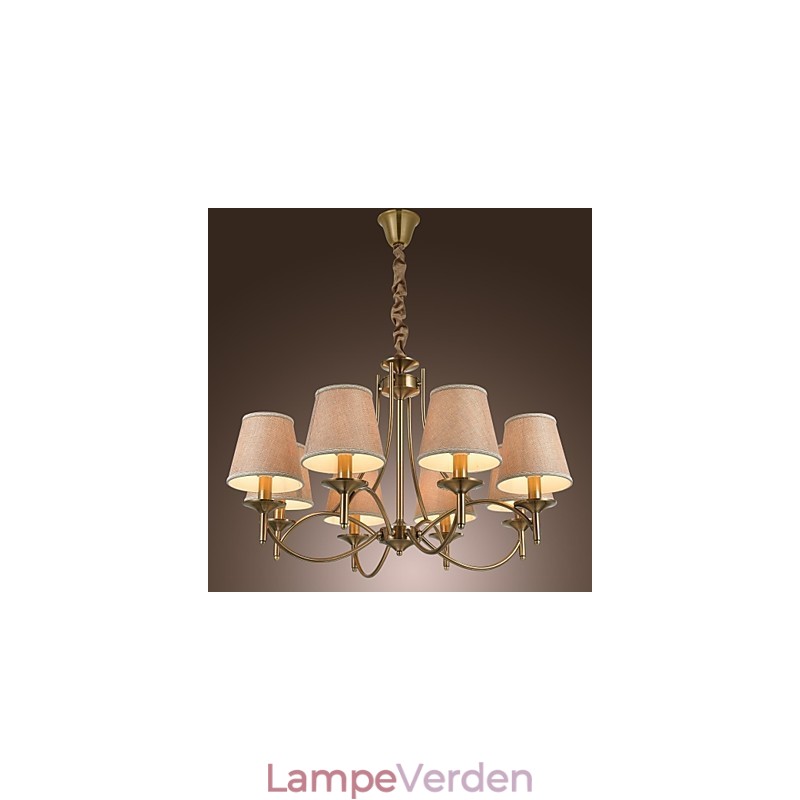 Moderne Moderne Traditionel Klassisk Rustik Lodge Country Island Vintage Messing Metal Lysekrone