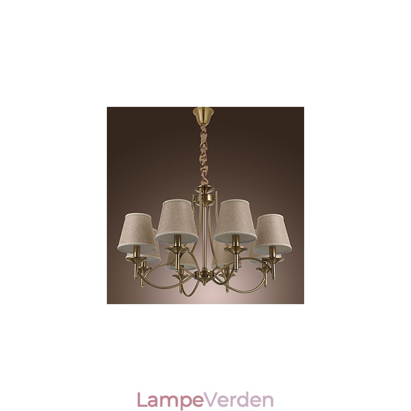 Moderne Moderne Traditionel Klassisk Rustik Lodge Country Island Vintage Messing Metal Lysekrone