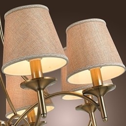 Moderne Moderne Traditionel Klassisk Rustik Lodge Country Island Vintage Messing Metal Lysekrone