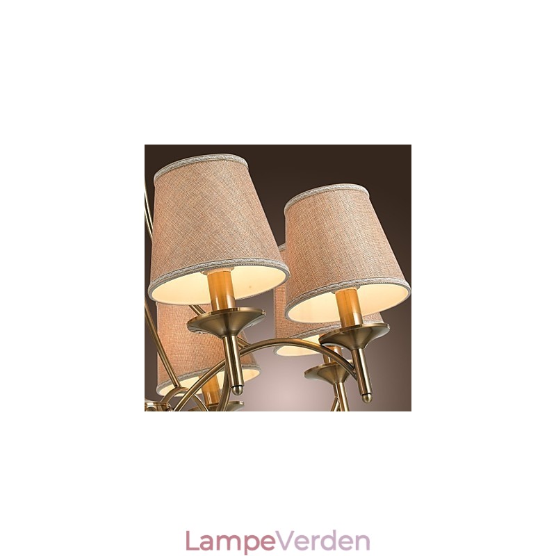 Moderne Moderne Traditionel Klassisk Rustik Lodge Country Island Vintage Messing Metal Lysekrone