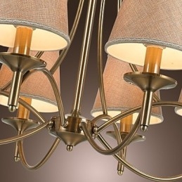 Moderne Moderne Traditionel Klassisk Rustik Lodge Country Island Vintage Messing Metal Lysekrone