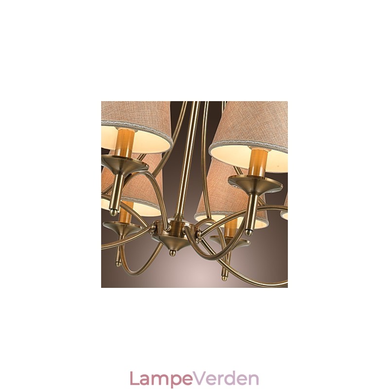 Moderne Moderne Traditionel Klassisk Rustik Lodge Country Island Vintage Messing Metal Lysekrone