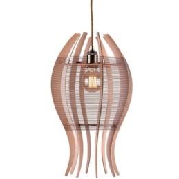 DIY Nordic Wood Fish Pendel