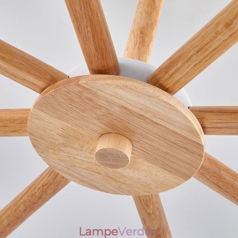 Nordic Macaron Pendel Creative Wood lysekrone