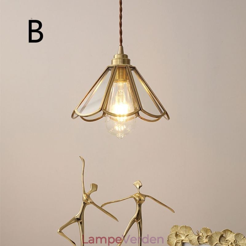 Mini Glas Pendel Moderne Enkelt Glas Loftslampe