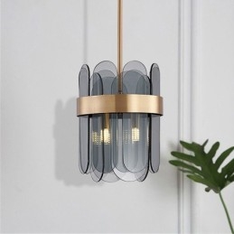 Moderne pendelbelysning i glas