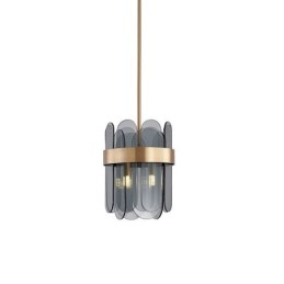 Moderne pendelbelysning i glas