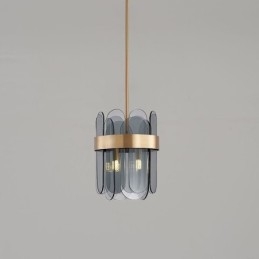 Moderne pendelbelysning i glas