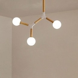 Nordic Magic Bean Pendel Creative Wooden Lighting