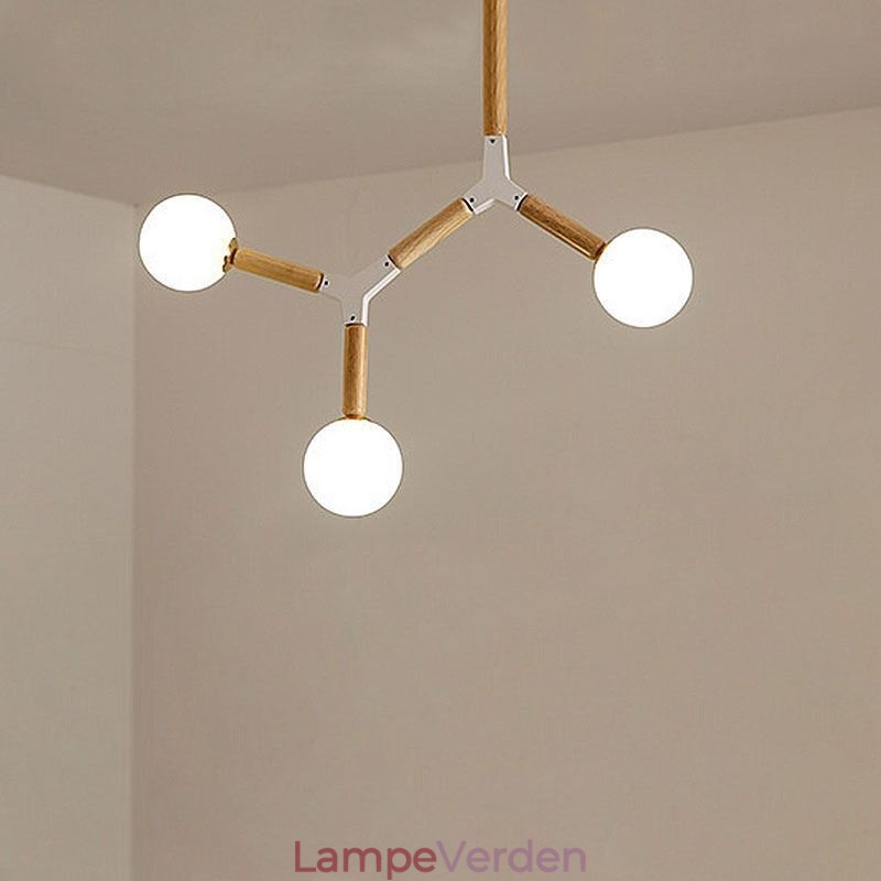 Nordic Magic Bean Pendel Creative Wooden Lighting