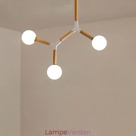 Nordic Magic Bean Pendel Creative Wooden Lighting Nordic Magic Bean Pendel Creative Wooden Lighting
