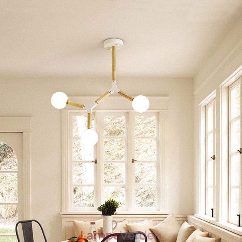 Nordic Magic Bean Pendel Creative Wooden Lighting