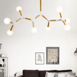 Nordic Magic Bean Pendel Creative Wooden Lighting