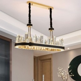 Moderne Crystal Pendel Light Crystal Loftslampe