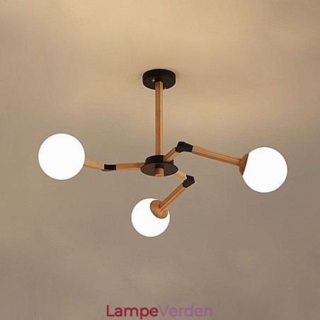 Nordic Magic Bean Pendel Creative Wooden Light Fitting Nordic Magic Bean Pendel Creative Wooden Light Fitting
